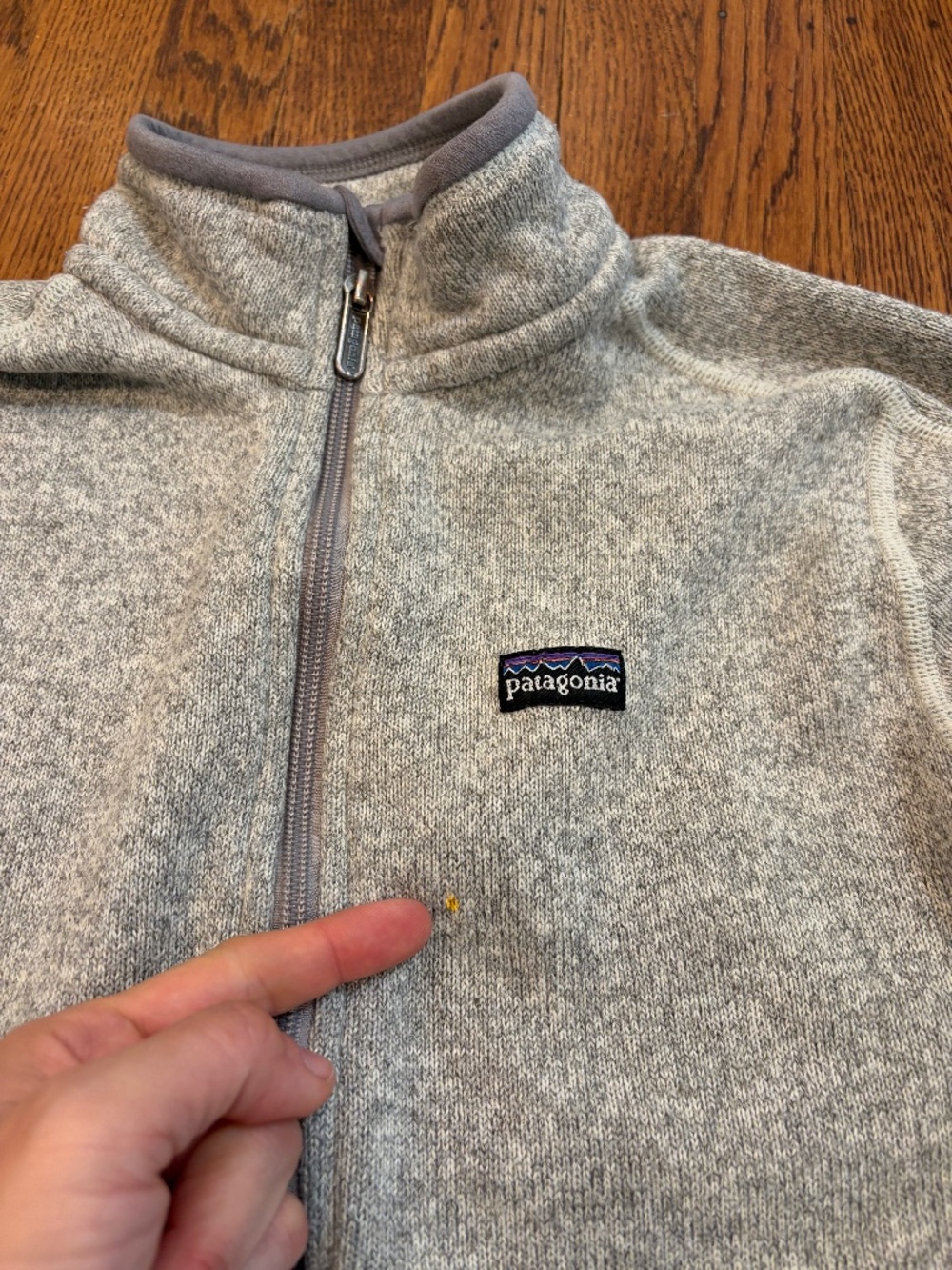 🩶 Patagonia Better Sweater Jacket | Light Heather Gray | Medium 🩶 - Picture 2 of 4